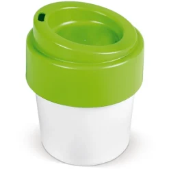 Gift Campaign Tazza da asporto con tappo colorato in bioplastica riciclabile 240ml></noscript> Bicchieri Take Away