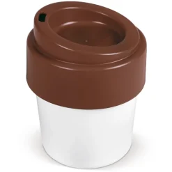 Gift Campaign Tazza da asporto con tappo colorato in bioplastica riciclabile 240ml></noscript> Bicchieri Take Away