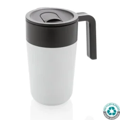 Gift Campaign Tazza da asporto in metallo e plastica riciclata 480ml Vogue Recycled> Bicchieri Termici Personalizzati