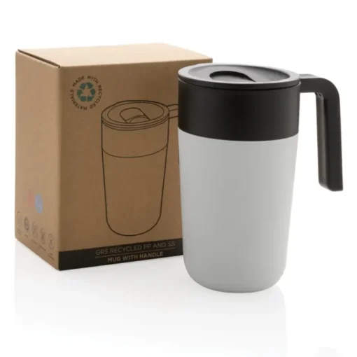 Gift Campaign Tazza da asporto in metallo e plastica riciclata 480ml Vogue Recycled> Bicchieri Termici Personalizzati