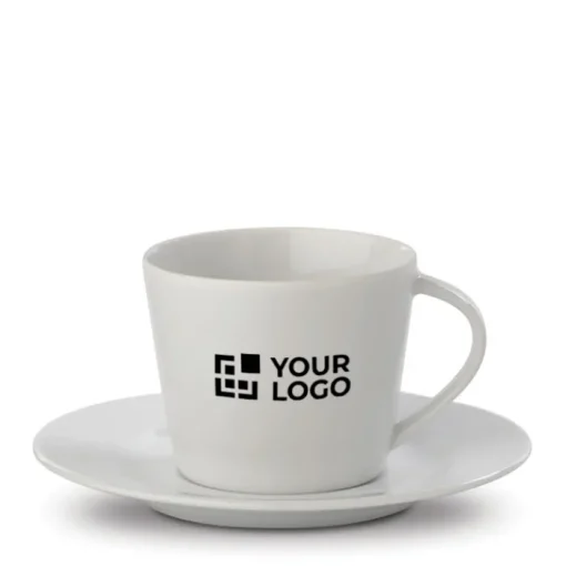 Gift Campaign Tazza da cappuccino con piattino in porcellana da 160ml> Tazzine Da Caffè E Tazze Tè