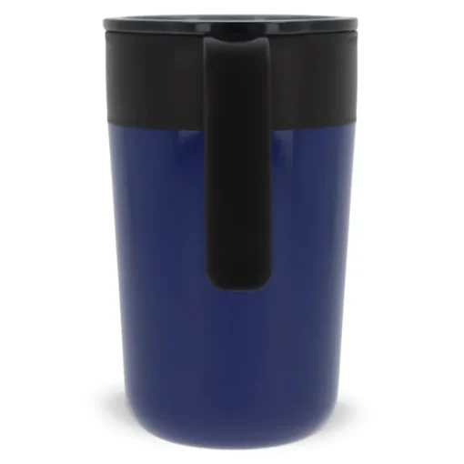 Gift Campaign Tazza da viaggio con manico in acciaio inox e PP a doppia parete 400ml> Bicchieri Termici Personalizzati