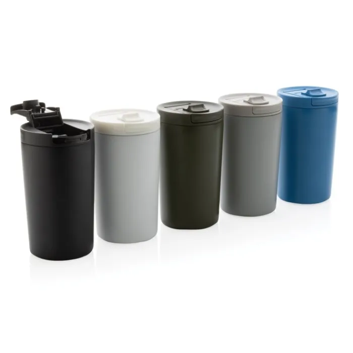 Gift Campaign Tazza da viaggio ermetica a doppia parete ecologica RCS Vaccum 300ml> Gadget Ecologici|Bicchieri Termici Personalizzati