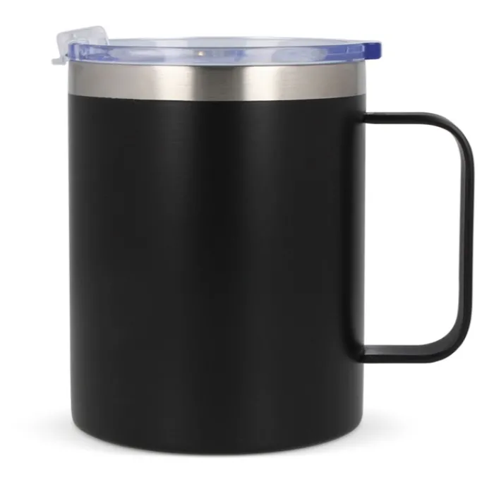 Gift Campaign Tazza da viaggio in acciaio e ceramica con manico e tappo 350ml> Bicchieri Take Away