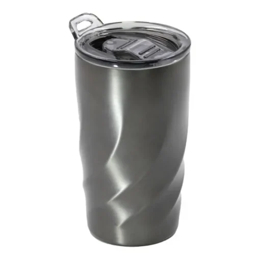 Gift Campaign Tazza da viaggio in acciaio inox riciclato da 400ml BrandCharger> Bicchieri Termici Personalizzati