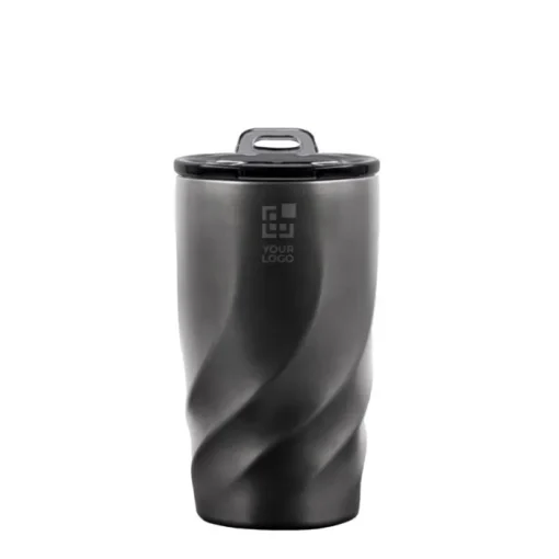 Gift Campaign Tazza da viaggio in acciaio inox riciclato da 400ml BrandCharger> Bicchieri Termici Personalizzati