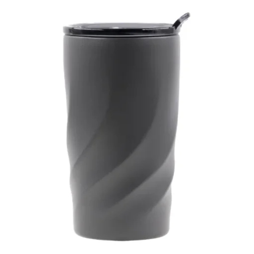 Gift Campaign Tazza da viaggio in acciaio inox con interno in ceramica da 400 ml> Bicchieri Termici Personalizzati