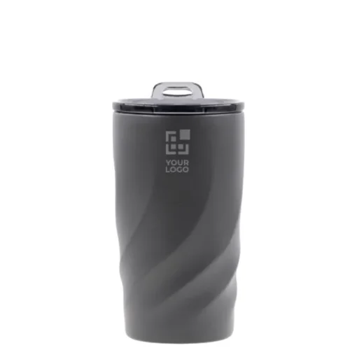 Gift Campaign Tazza da viaggio in acciaio inox con interno in ceramica da 400 ml> Bicchieri Termici Personalizzati