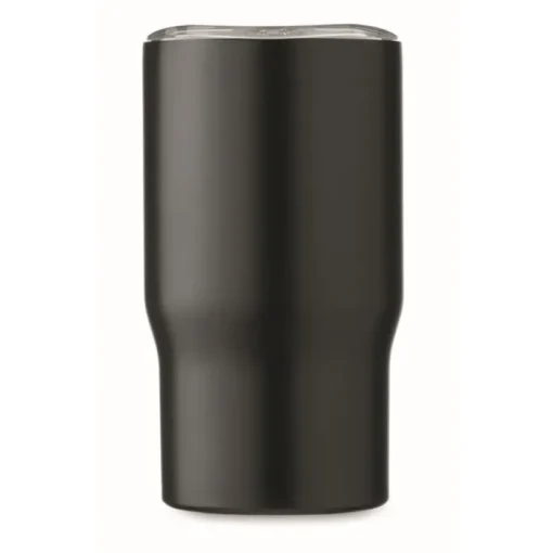 Gift Campaign Tazza da viaggio in acciaio inox riciclato e manico in legno 350ml> Bicchieri Termici Personalizzati