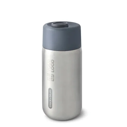 Gift Campaign Tazza da viaggio in acciaio inox antigoccia Black+Blum da 340ml> Bicchieri Termici Personalizzati