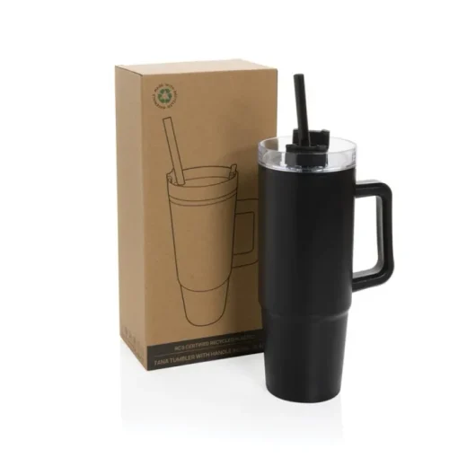 Gift Campaign Tazza da viaggio in PP riciclato con tappo girevole 3 posizioni 750ml> Bicchieri Termici Personalizzati