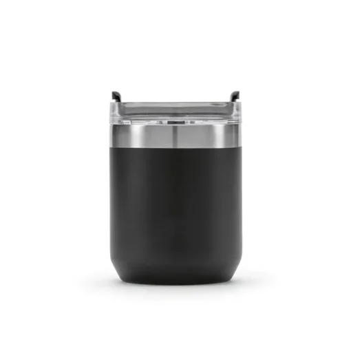 Gift Campaign Tazza d'asporto in acciaio inox riciclato con coperchio girevole 350ml> Bicchieri Termici Personalizzati