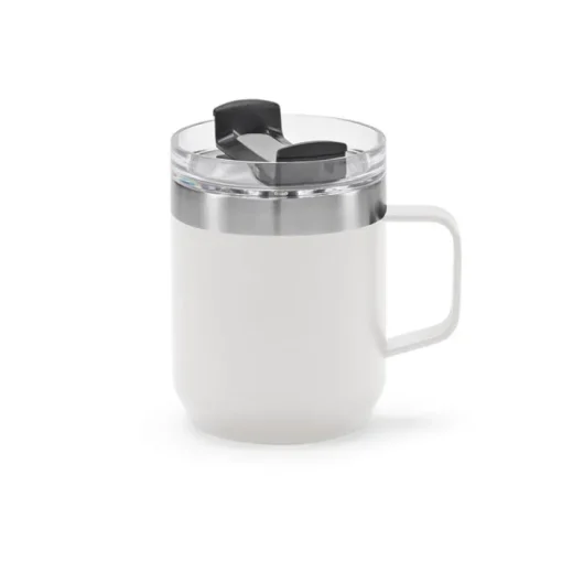 Gift Campaign Tazza d'asporto in acciaio inox riciclato con coperchio girevole 350ml> Bicchieri Termici Personalizzati