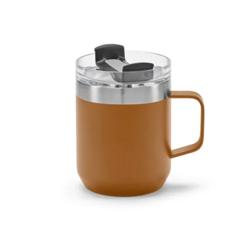 Gift Campaign Tazza d'asporto in acciaio inox riciclato con coperchio girevole 350ml> Bicchieri Termici Personalizzati