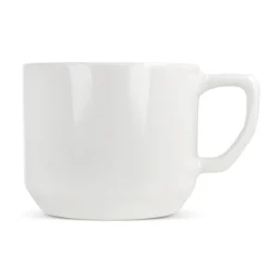 Gift Campaign Tazza di porcellana bianca personalizzabile per bar e hotel da 250ml> Tazze Mug