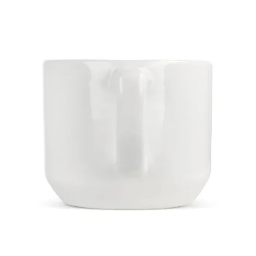 Gift Campaign Tazza di porcellana bianca personalizzabile per bar e hotel da 250ml> Tazze Mug