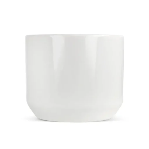 Gift Campaign Tazza di porcellana bianca personalizzabile per bar e hotel da 250ml> Tazze Mug