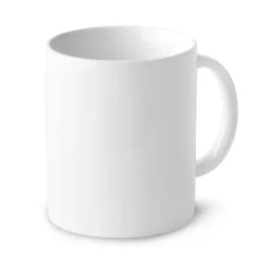 Gift Campaign Tazza economica bianca in ceramica per transfer 300ml Basic Plus> Tazze Mug