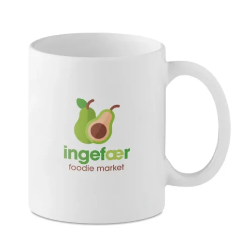 Gift Campaign Tazza economica bianca in ceramica per transfer 300ml Basic Plus> Tazze Mug