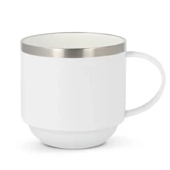 Gift Campaign Tazza impilabile in acciaio riciclato con interno in ceramica da 330ml> Tazze Mug