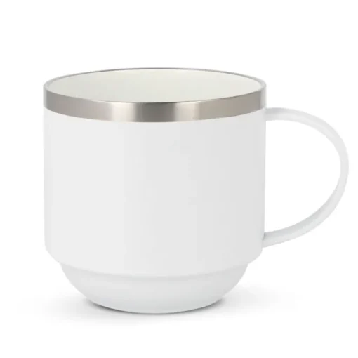 Gift Campaign Tazza impilabile in acciaio riciclato con interno in ceramica da 330ml> Tazze Mug