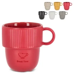 Gift Campaign Tazza impilabile in porcellana con piccolo manico da 270ml Sagaform></noscript> Tazze Mug