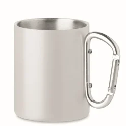 Gift Campaign Tazza in acciaio personalizzata moschettone 300ml MetalHook> Tazze Per Sublimazione Con Foto