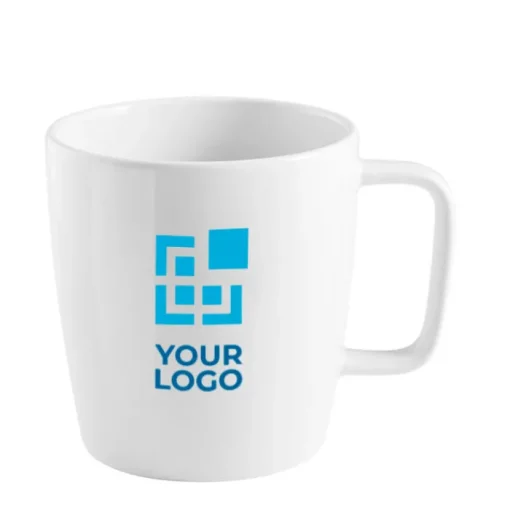 Gift Campaign Tazza in ceramica bianca con manico e finitura lucida 450ml> Tazze Mug