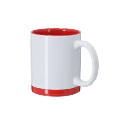 Gift Campaign Tazza in ceramica con dettagli di diverso colore da sublimare 350ml> Tazze Per Sublimazione Con Foto