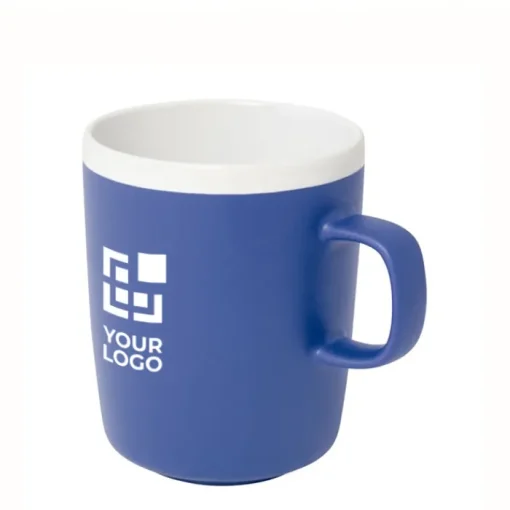 Gift Campaign Tazza in ceramica con finitura esterna opaca e interno bianco da 310ml> Tazze Mug