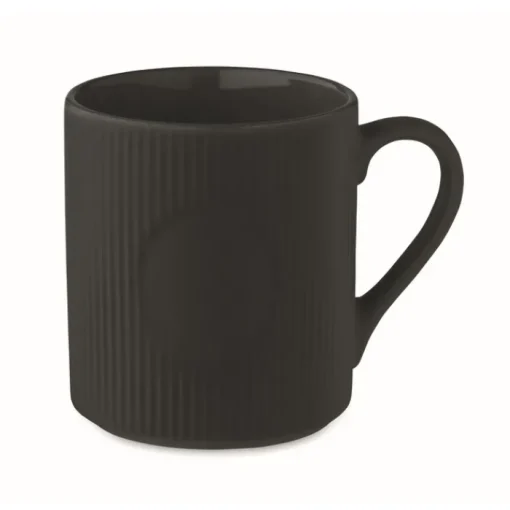 Gift Campaign Tazza in ceramica con superficie a coste e finitura opaca 340ml> Tazze Mug