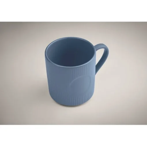 Gift Campaign Tazza in ceramica con superficie a coste e finitura opaca 340ml> Tazze Mug