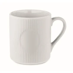 Gift Campaign Tazza in ceramica con superficie a coste e finitura opaca 340ml></noscript> Tazze Mug
