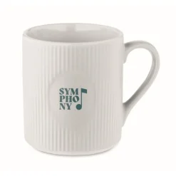 Gift Campaign Tazza in ceramica con superficie a coste e finitura opaca 340ml></noscript> Tazze Mug