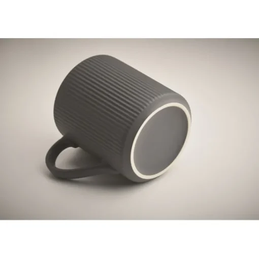 Gift Campaign Tazza in ceramica con superficie a coste e finitura opaca 340ml> Tazze Mug