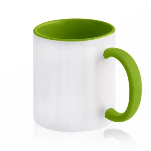 Gift Campaign Tazza in ceramica da sublimare con interno e manico colorato da 325ml> Tazze Mug
