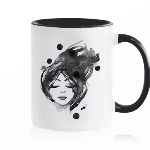 Gift Campaign Tazza in ceramica da sublimare con interno e manico colorato da 325ml> Tazze Mug