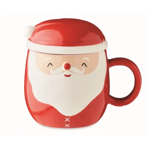 Gift Campaign Tazza in ceramica personalizzata con Babbo Natale da 370ml Happy Santa> Gadget Natalizi