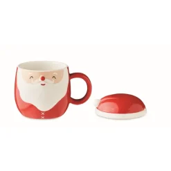 Gift Campaign Tazza in ceramica personalizzata con Babbo Natale da 370ml Happy Santa> Gadget Natalizi