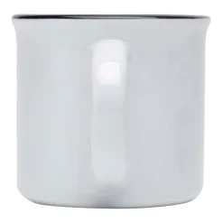 Gift Campaign Tazza in ceramica sublimabile vintage con bordo nero 240ml> Tazze Mug