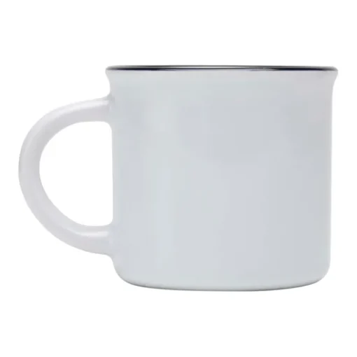 Gift Campaign Tazza in ceramica sublimabile vintage con bordo nero 240ml> Tazze Mug