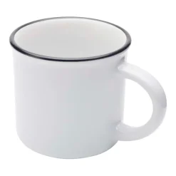 Gift Campaign Tazza in ceramica vintage con bordo nero 240ml> Tazze Mug