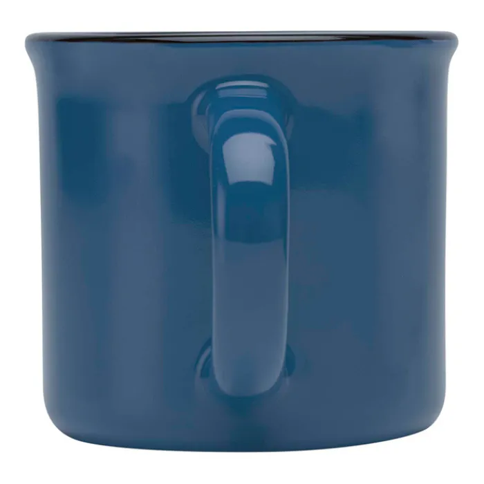 Gift Campaign Tazza in ceramica vintage con bordo nero 240ml> Tazze Mug