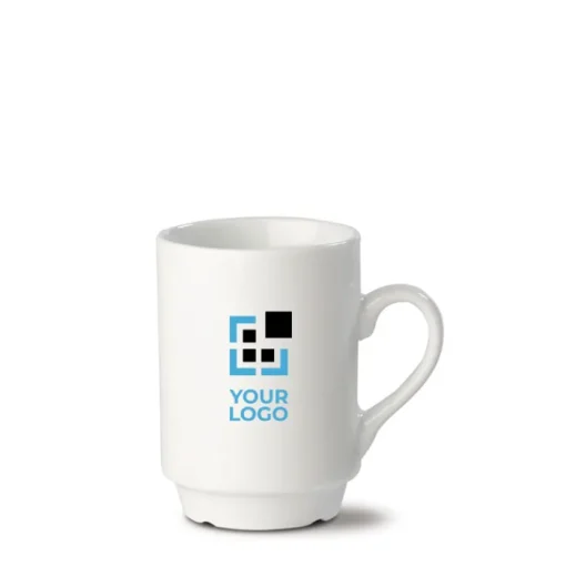 Gift Campaign Tazza in porcellana bianca impilabile da 160ml> Tazze Mug