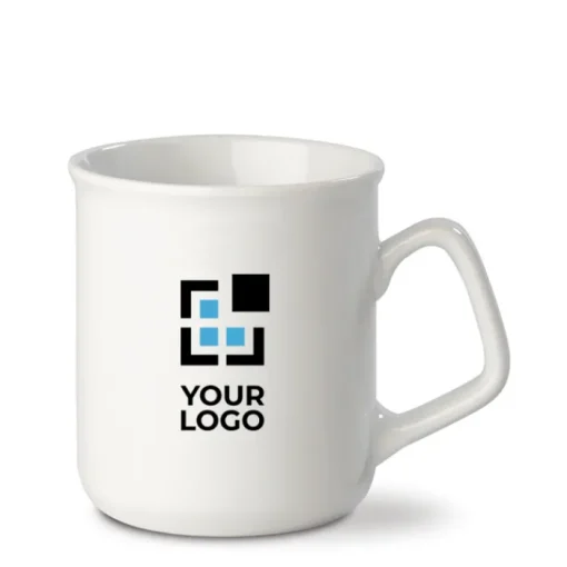 Gift Campaign Tazza in porcellana bianca con bordo rotondo da 280ml> Tazze Mug