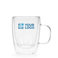 Gift Campaign Tazza in vetro borosilicato a doppia parete da 260 ml></noscript> Tazzine Da Caffè E Tazze Tè