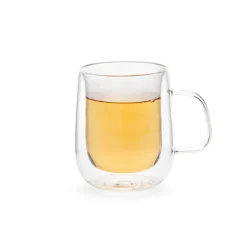 Gift Campaign Tazza in vetro borosilicato a doppia parete da 400 ml> Tazzine Da Caffè E Tazze Tè