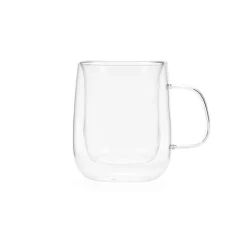 Gift Campaign Tazza in vetro borosilicato a doppia parete da 400 ml> Tazzine Da Caffè E Tazze Tè