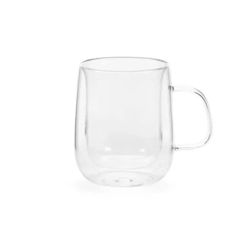 Gift Campaign Tazza in vetro borosilicato a doppia parete da 400 ml> Tazzine Da Caffè E Tazze Tè