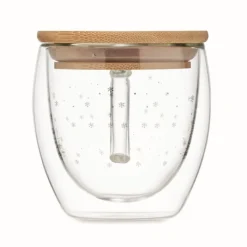 Gift Campaign Tazza in vetro con abeti e fiocchi di neve da 220ml Christmas Forest></noscript> Gadget Natalizi